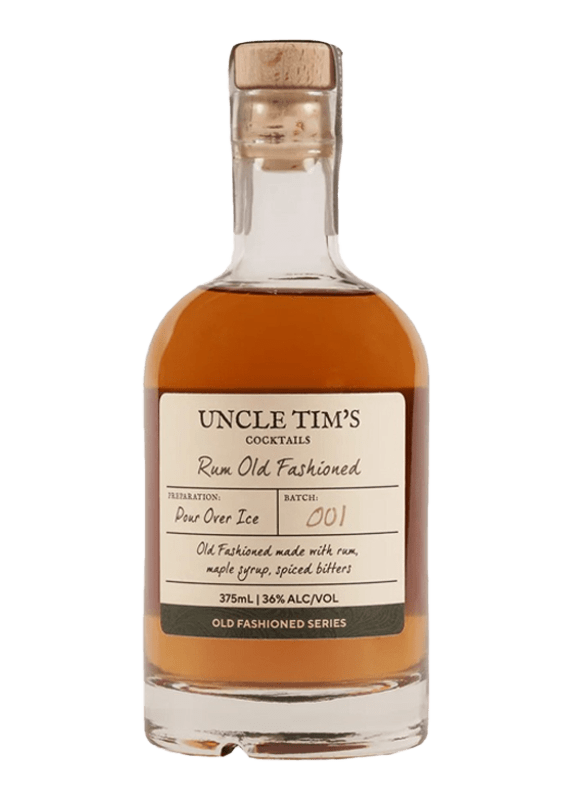 UNCLE TIM'S COCKTAILS Rum Old Fashioned 375ml