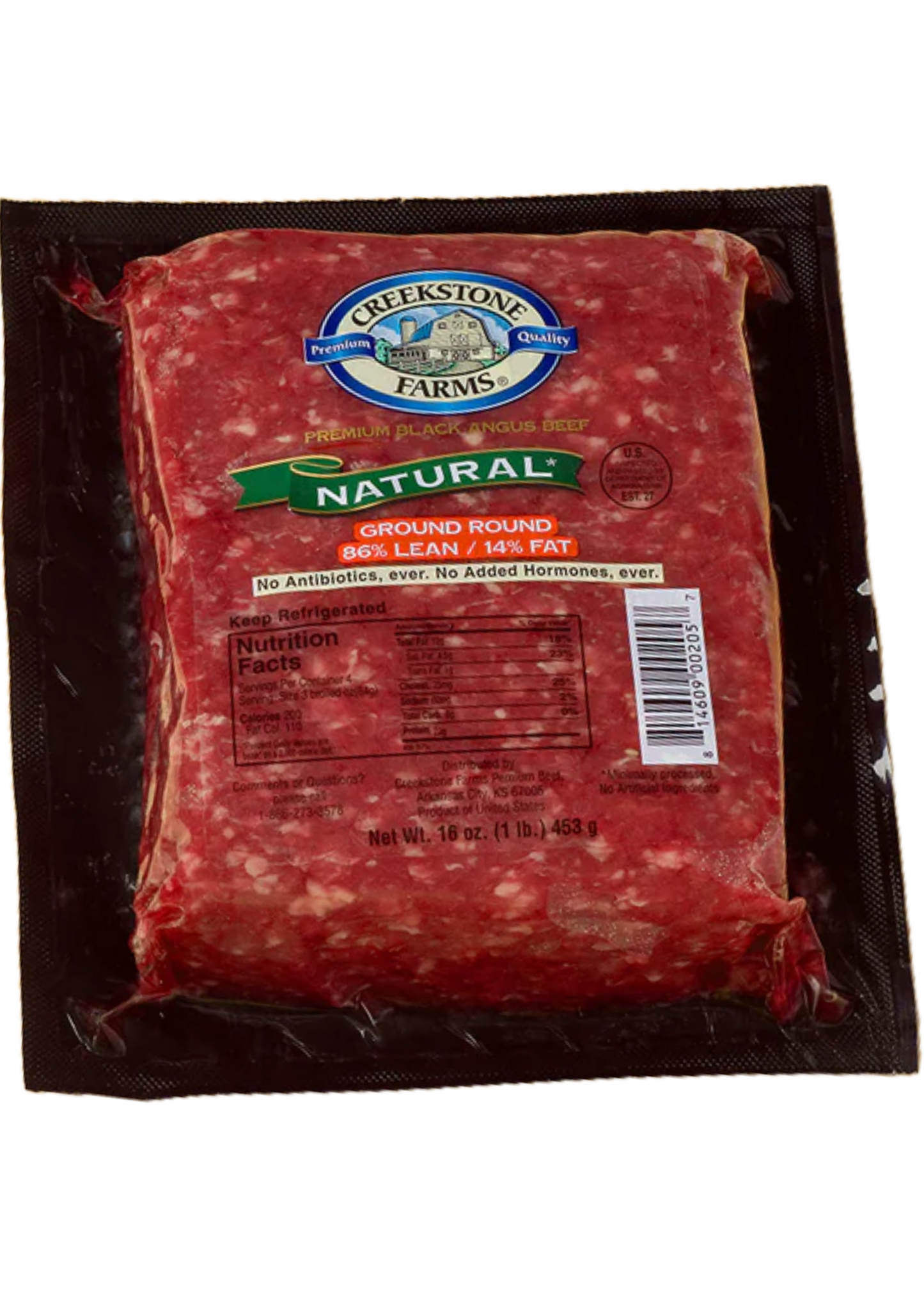 CREEKSTONE FARMS 86/14 Ground Brick Angus Natural