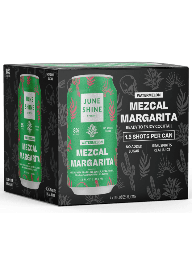 JUNESHINE Watermelon Mezcal Margarita 4 Pack – Howden Market