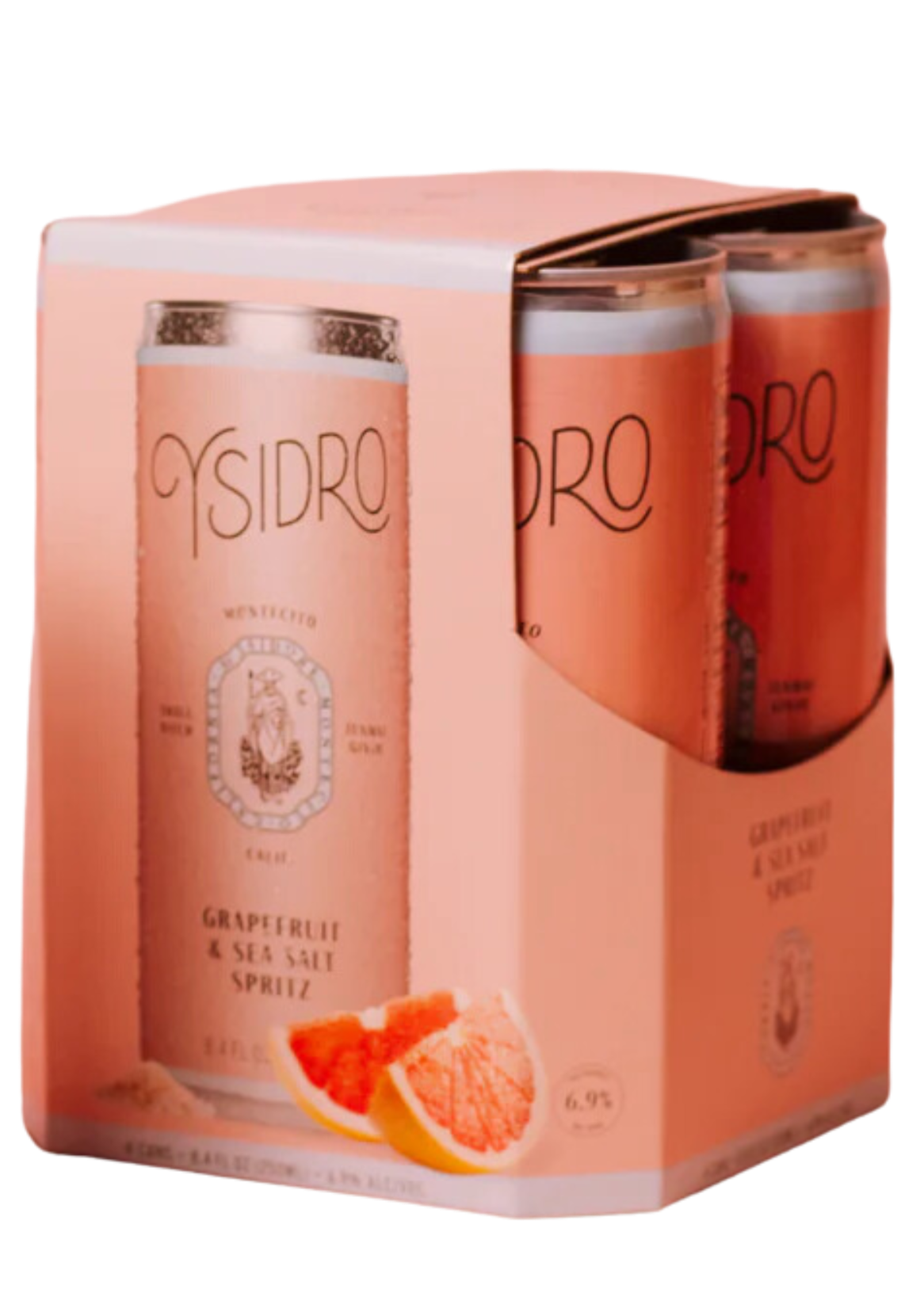 YSIDRO Grapefruit & Sea Salt Sake Spritz 4 Pack