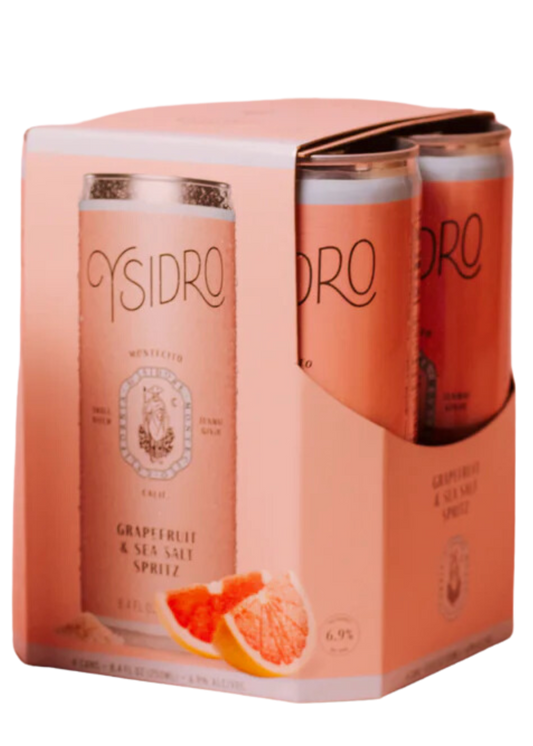 YSIDRO Grapefruit & Sea Salt Sake Spritz 4 Pack