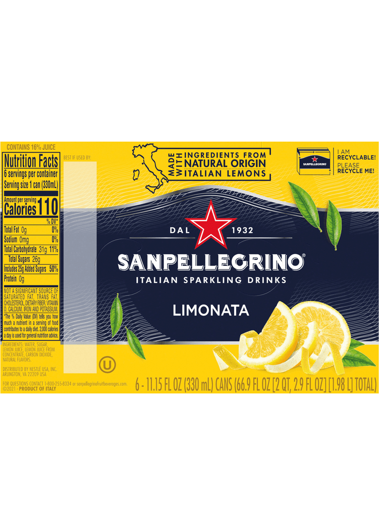 SAN PELLEGRINO Limonata 6pk – Howden Market