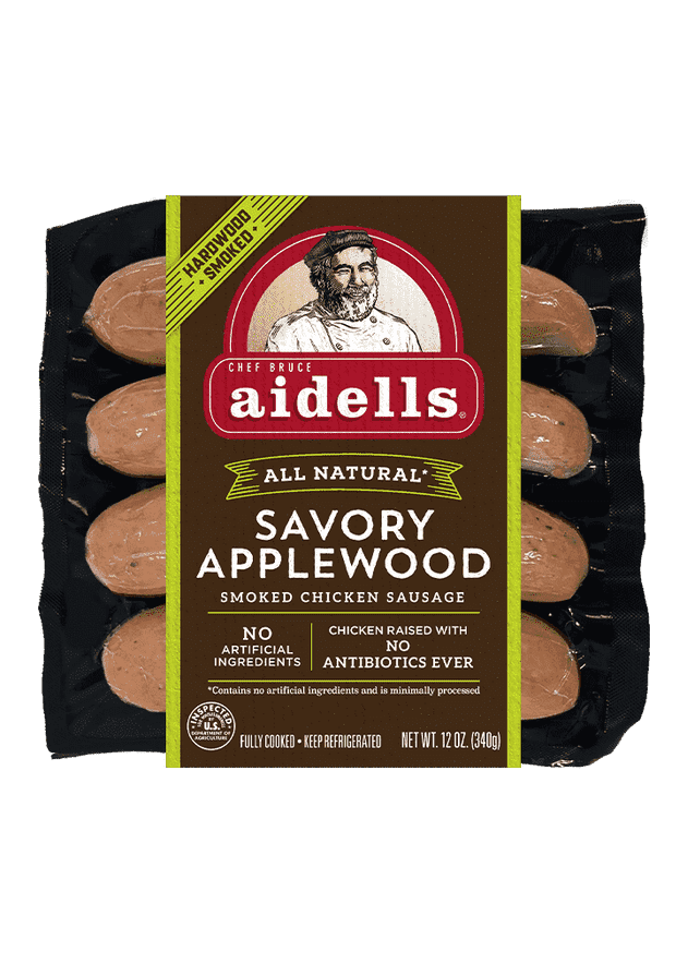 AIDELLS Chicken Apple Smoked Sausage Howden Market aidells-chicken-apple-smoked-sausage-howden-market