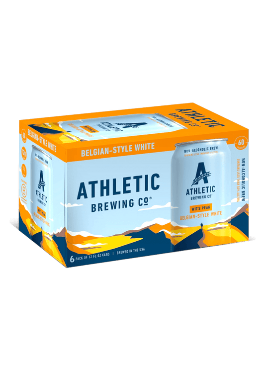 ATHLETIC BREWING CO. Wits Peak Non-Alcoholic Witbier 6 Pack