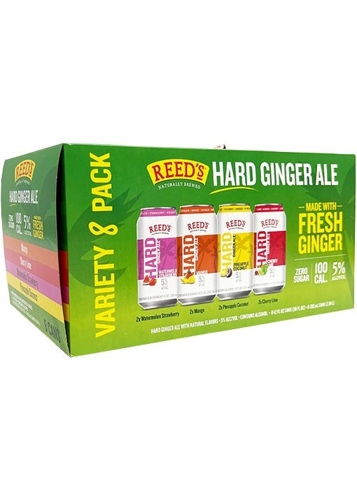 REED'S HARD GINGER Hard Ginger Variety 8pk