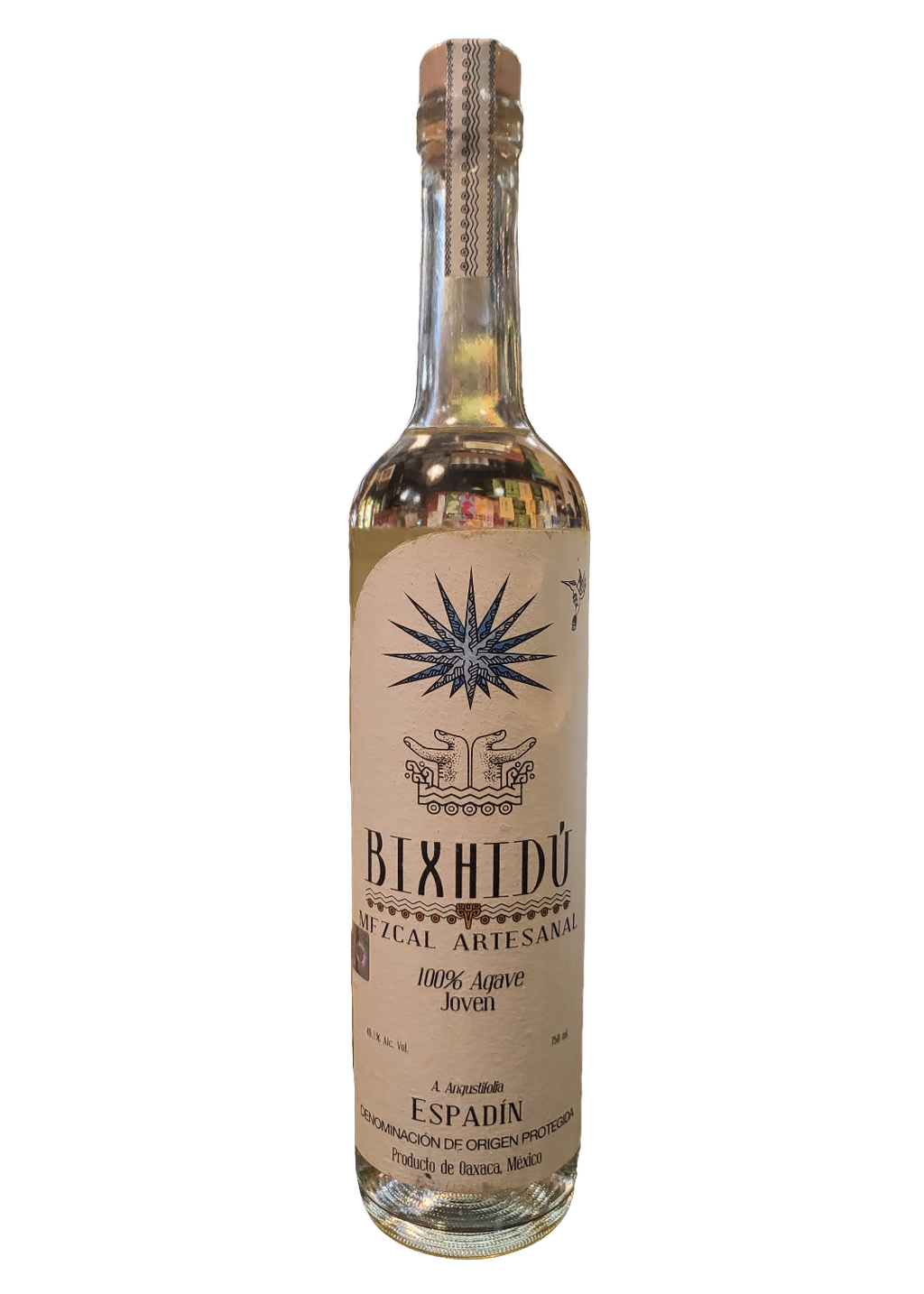 BIXHIDU MEZCAL 100% Joven Espadin 49.1%