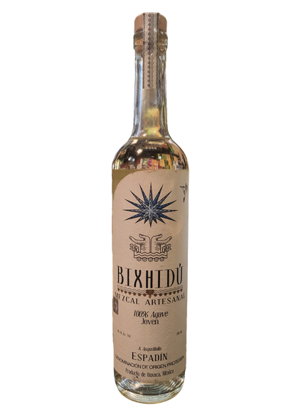 BIXHIDU MEZCAL 100% Joven Espadin 49.1%
