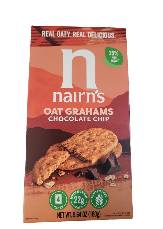 NAIRNS Oat Grahams Chocolate Chip