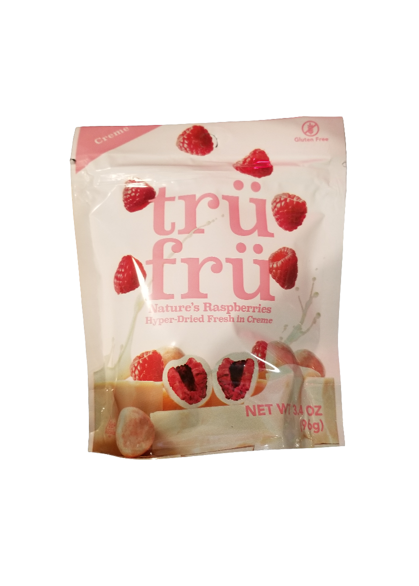 TRU FRU HYPER-DRIED FRESH IN CREAM RASPBERRY