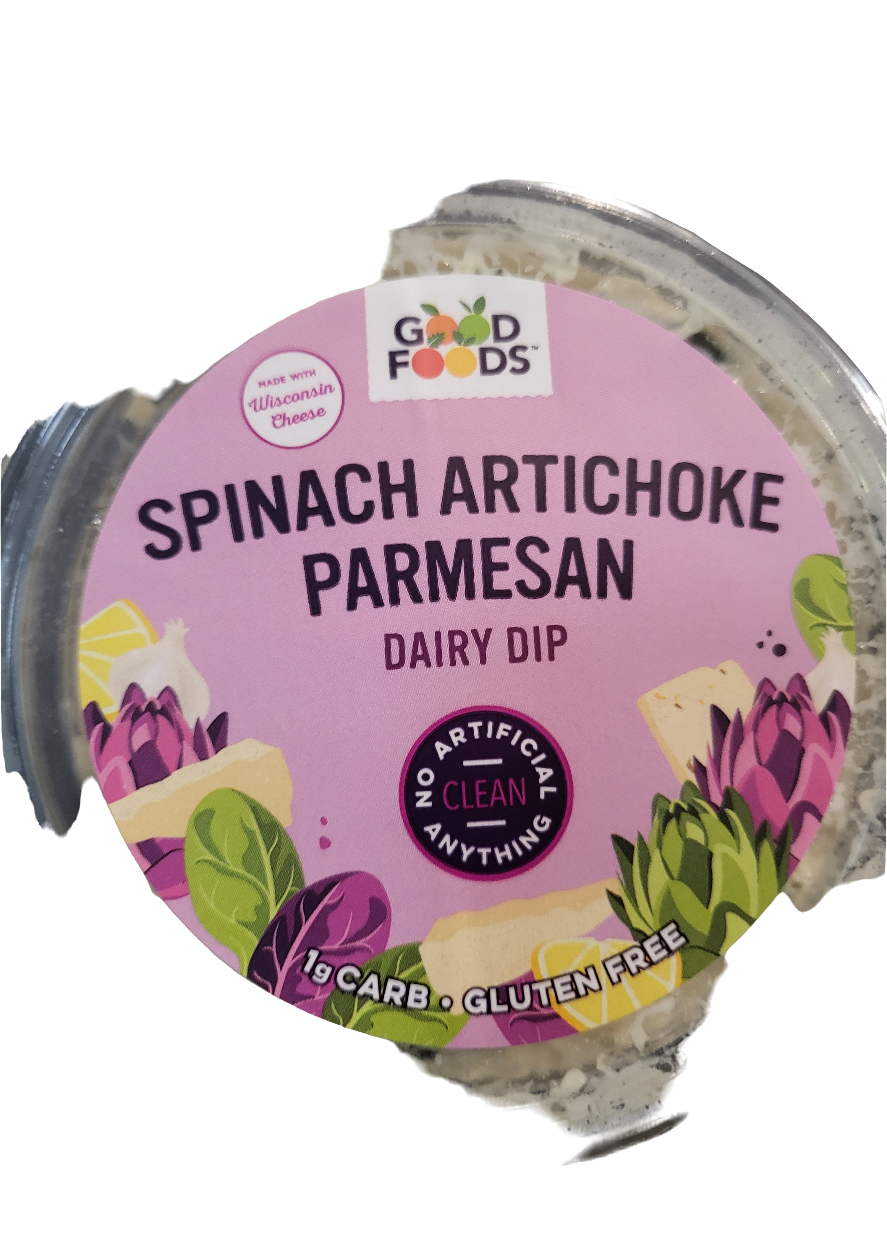 GOOD FOODS Spinach Artichoke Parmesan Dip