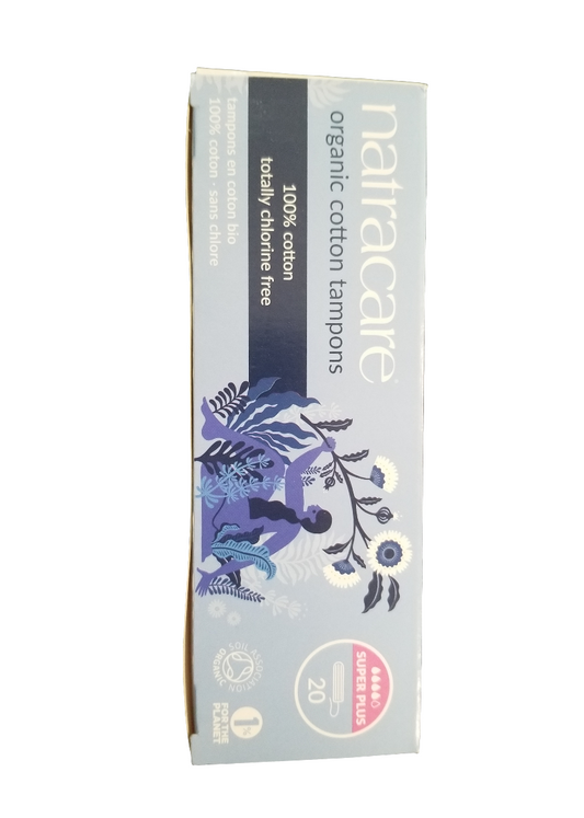 NATRACARE ORG Cotton Tampons Non App