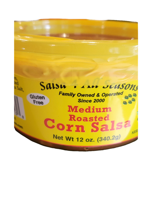 SALSA FOR ALL SEASONS Roasted Medium Corn Salsa