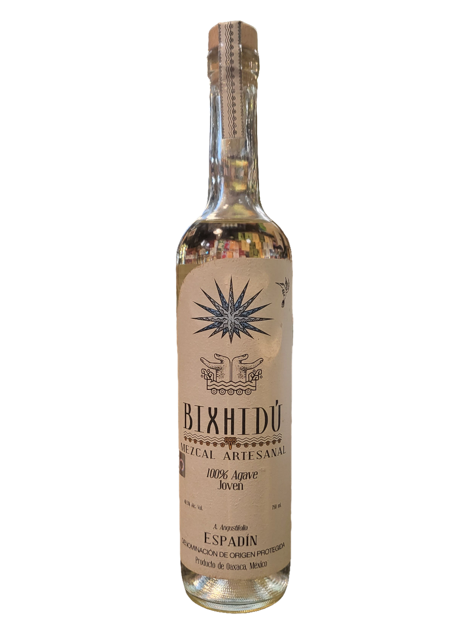 BIXHIDU MEZCAL 100% Joven Espadin 46.5%
