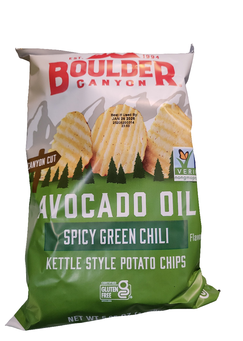 BOULDER CANYON Avocado Oil Spicy Green Chili