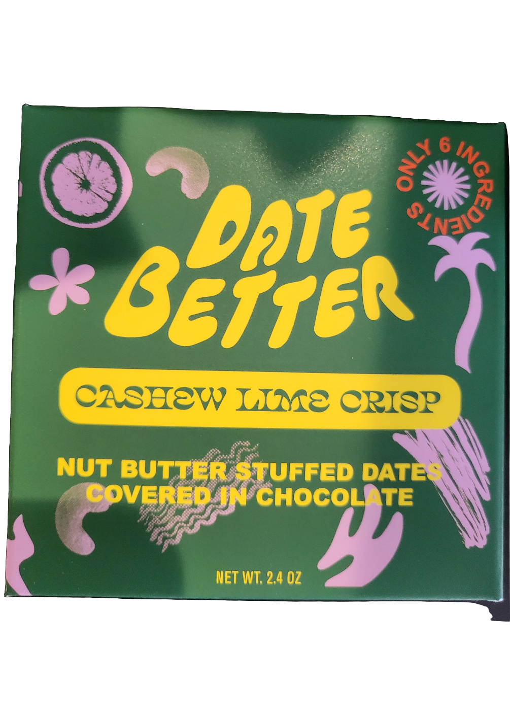 DATE BETTER SNACKS Cashew Lime Crisp