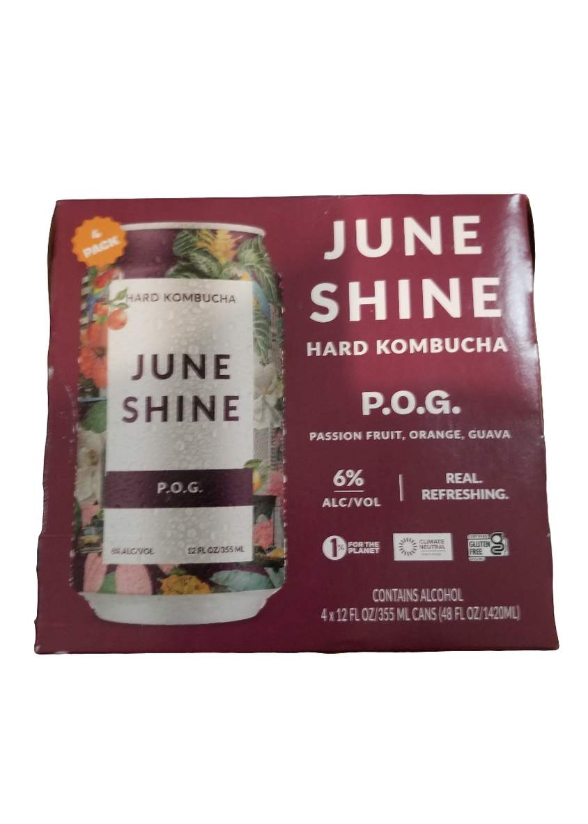 JUNESHINE Hard Kombucha P.O.G