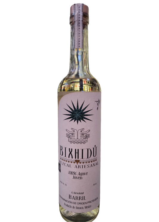 BIXHIDU MEZCAL 100% Joven Barril 46.5%