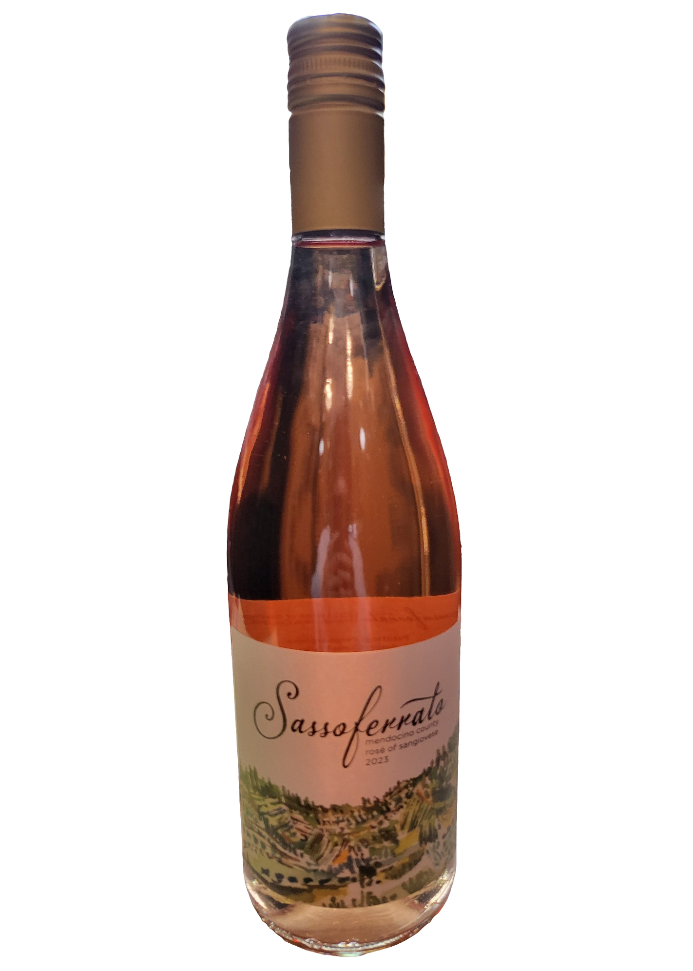 SASSOFERRATE Mendocino Rose of Sangiovese 2023