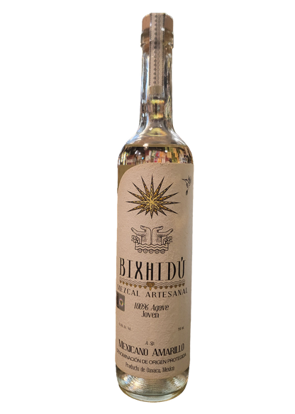 BIXHIDU MEZCAL 100% Joven Mexicano Amarillo 42.8%