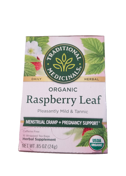 TRADITIONAL MEDICINALS Organic Raspberry Leaf