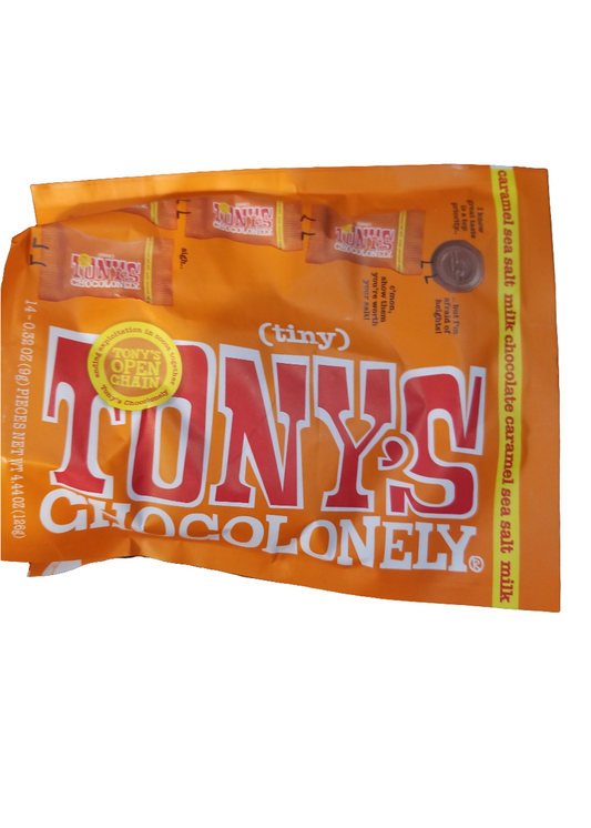 TONY'S  CHOCOLONELY Caramel Sea Salt