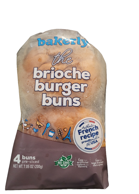 BAKERLY The Brioche Burger Buns