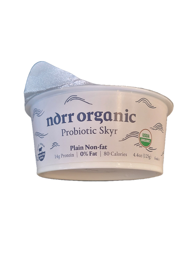 NORR ORG Sky Fat Free Plain Yogurt