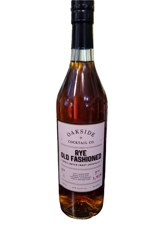 OAKSIDE COCKTAIL CO. Rye Old Fashioned