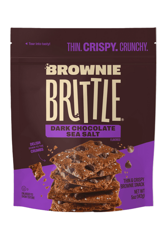 SHEILA G'S Dark Chocolate Sea Salt Brownie Brittles