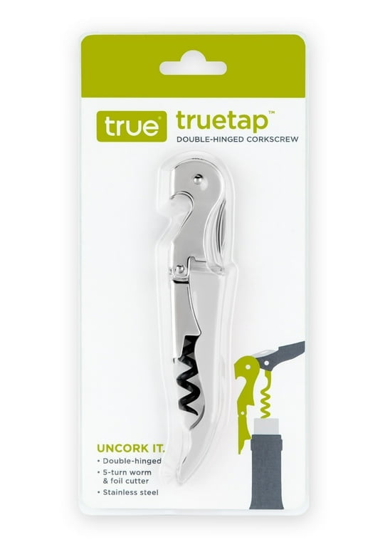 TRUETAP Stainless Steel Double-Hinged Corkscrew