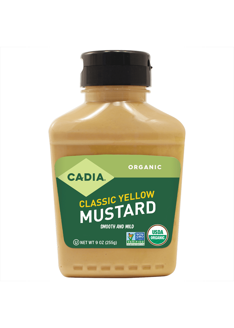 CADIA Organic Classic Yellow Mustard