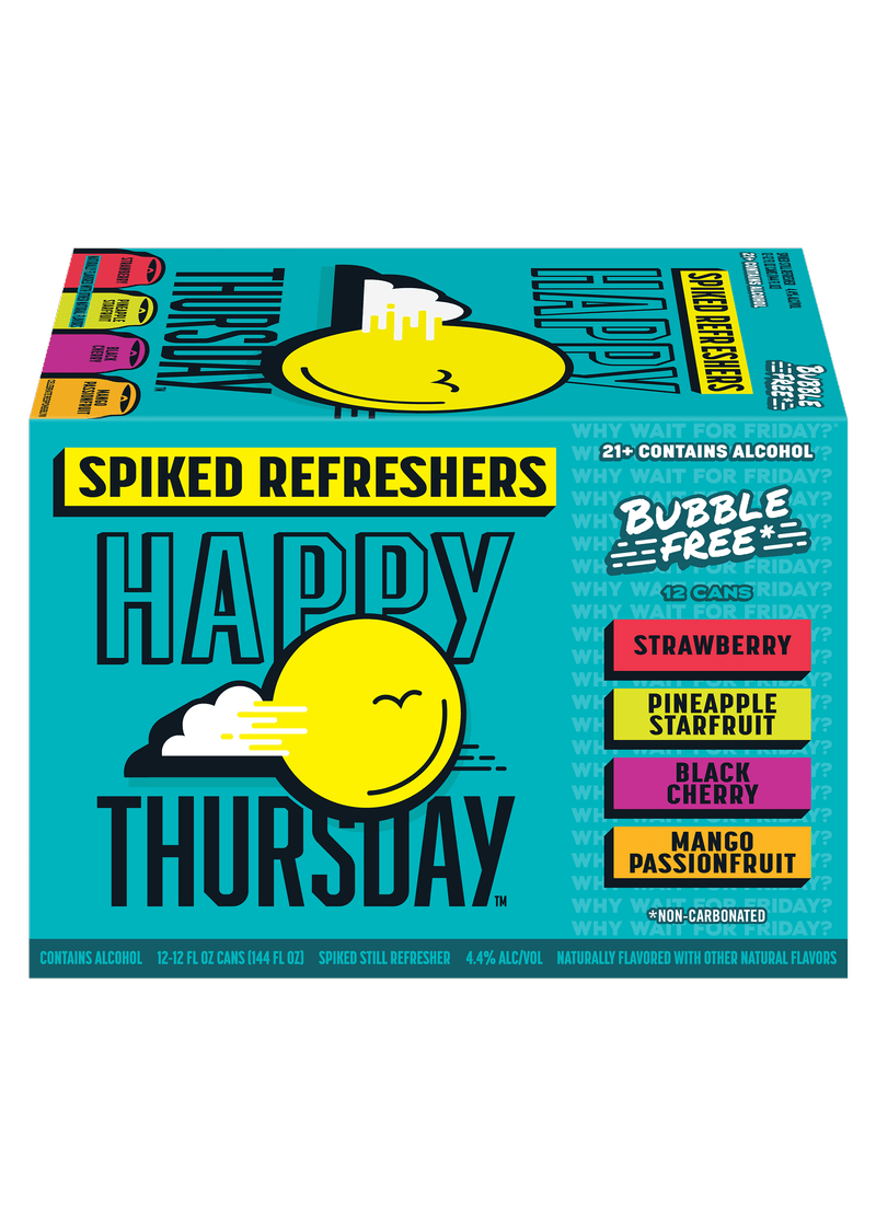 HAPPY THURSDAY Spiked Refreshers Variety Pack