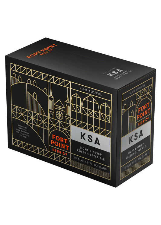 FORT POINT Fort Point KSA Kolsch 12pk