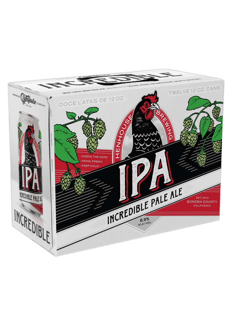 HEN HOUSE BREWING CO. Incredible IPA 12 Pack