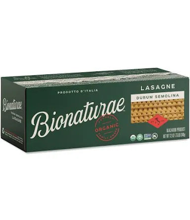 BIONATURE Lasagne Pasta