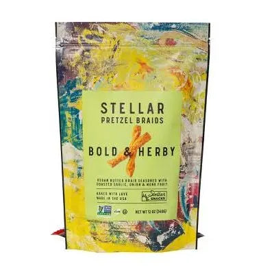 STELLAR Pretzel Braids Bold & Herby 12 oz