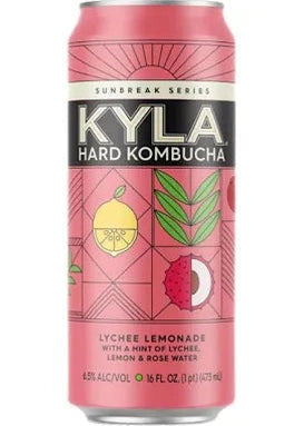 KYLA Sunbreak Lychee  Lemonade  Hard Kombucha