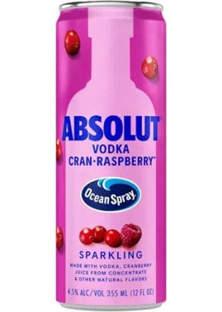 ABSOLUT Ocean Spray Vodka Cran-Raspberry