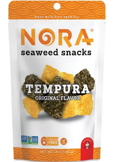 NORA Seaweed Snacks Tempura Original