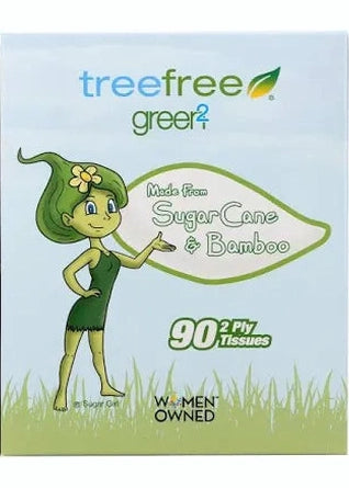 GREEN2 Bamboo Facial Tissue women owned