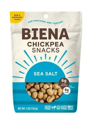 BIENA Chickpea Snack Sea Salt