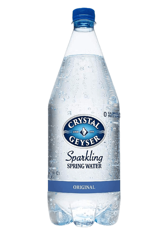 CRYSTAL GEYSER Original Sparkling Mineral Water 1.25L