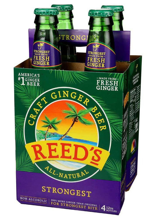REED'S Strongest Ginger Beer 4pk