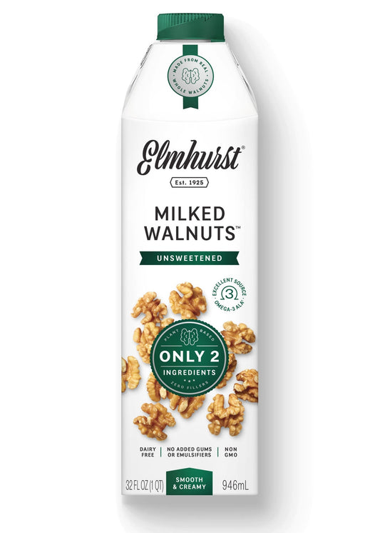 ELMHURST Unsweetened Walnut Milk