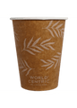 WORLD CENTRIC Compostable Paper Cups