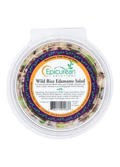 EPICUREAN SOLUTIONS Wild Edamame Rice Salad