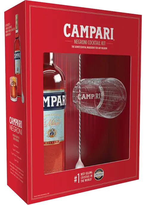 CAMPARI Negroni Cocktail Gift Set