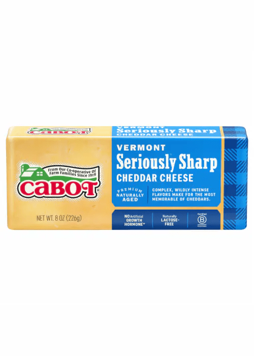 CABOT Lactose-Free Sharp Cheddar Cheese