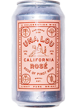 UNA LOU California Rosé of Pinot Noir Can 2022