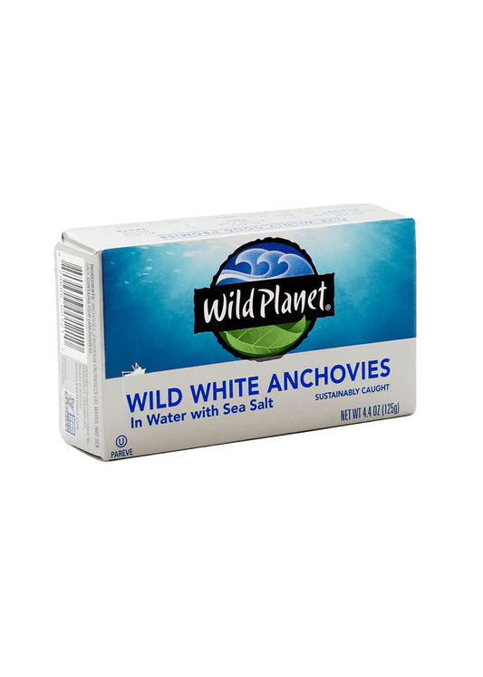 WILD PLANET Wild White Anchovies In Water With Sea Salt